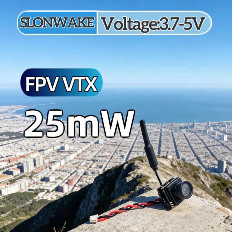 Receiver Rc Drone - SLONWAKE FPV 25mW power simulation VTX