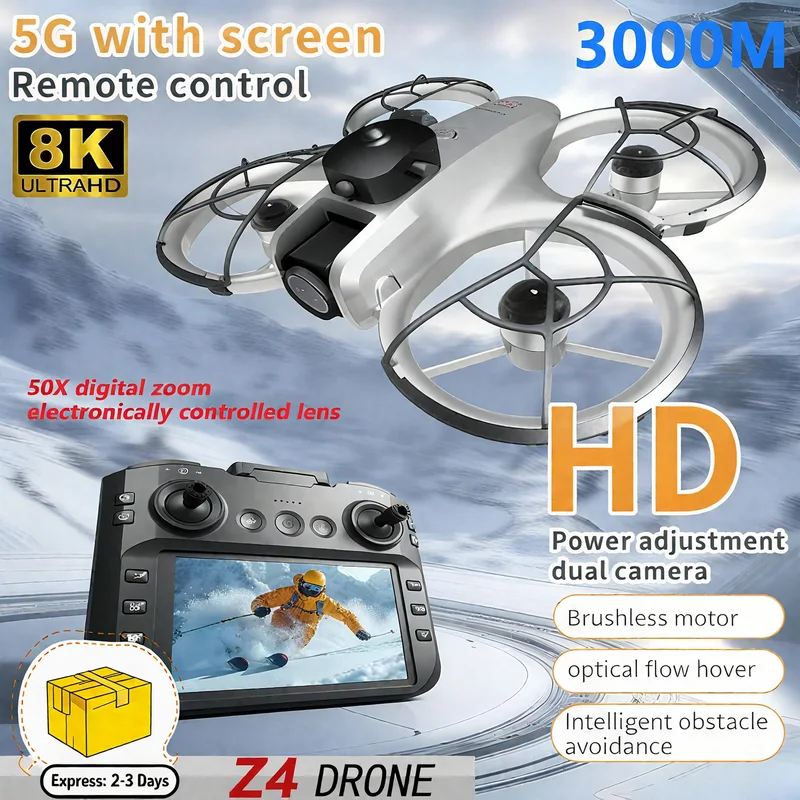 New MINI Z4 Drone 4K Professio - đánh giá và giá Drone Without Rc