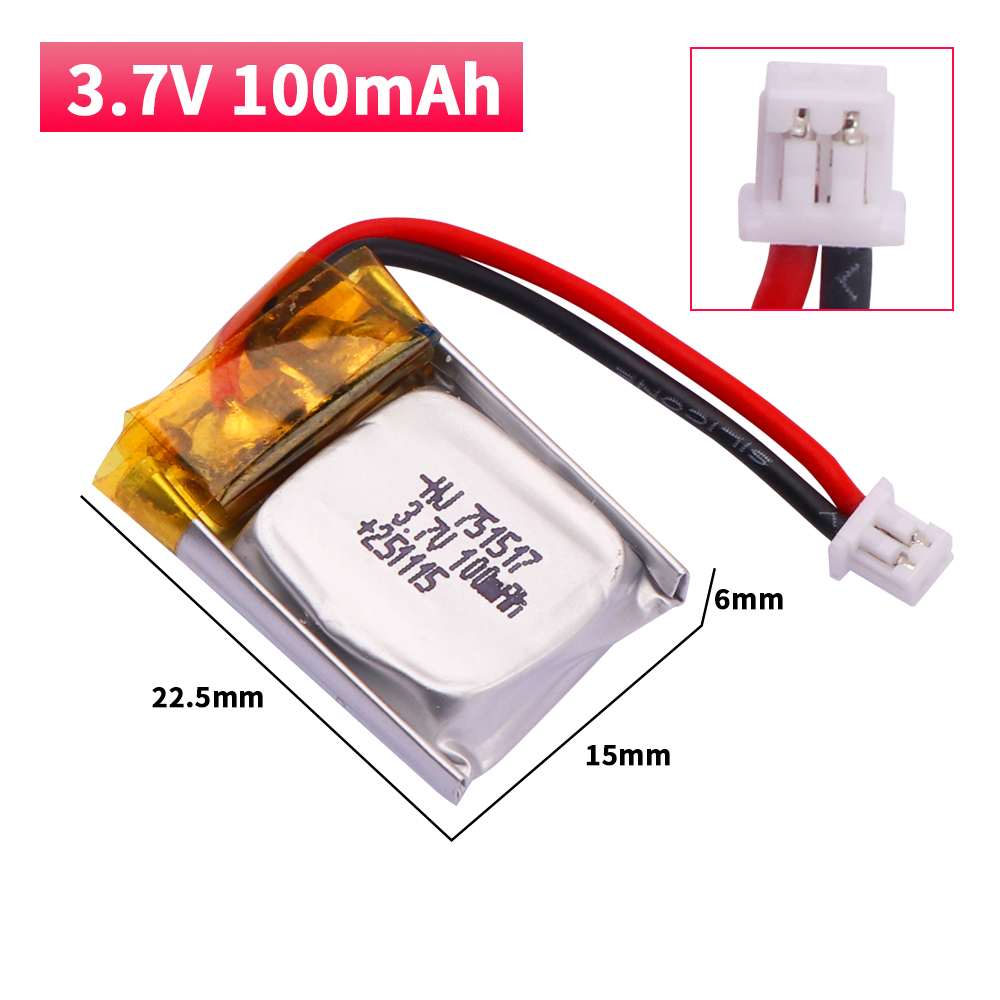 100mah 3.7V Lipo Battery FQ777 - đánh giá và giá Drone Fq777 Rc Quadcopter