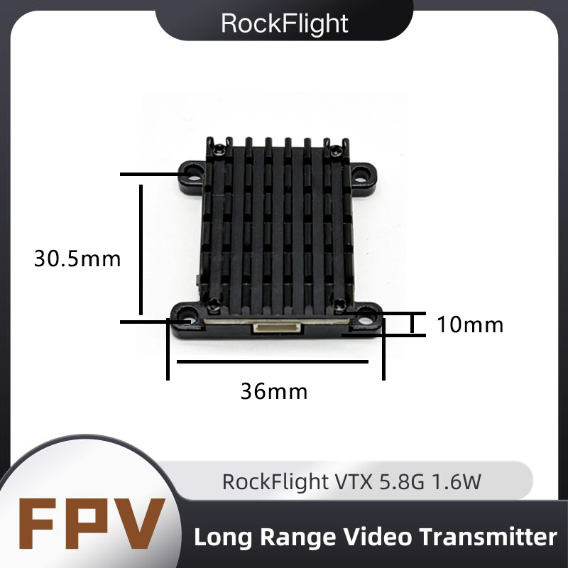 RockFlight TX663 VTX 5.8G 48CH - đánh giá và giá Receiver Rc Drone