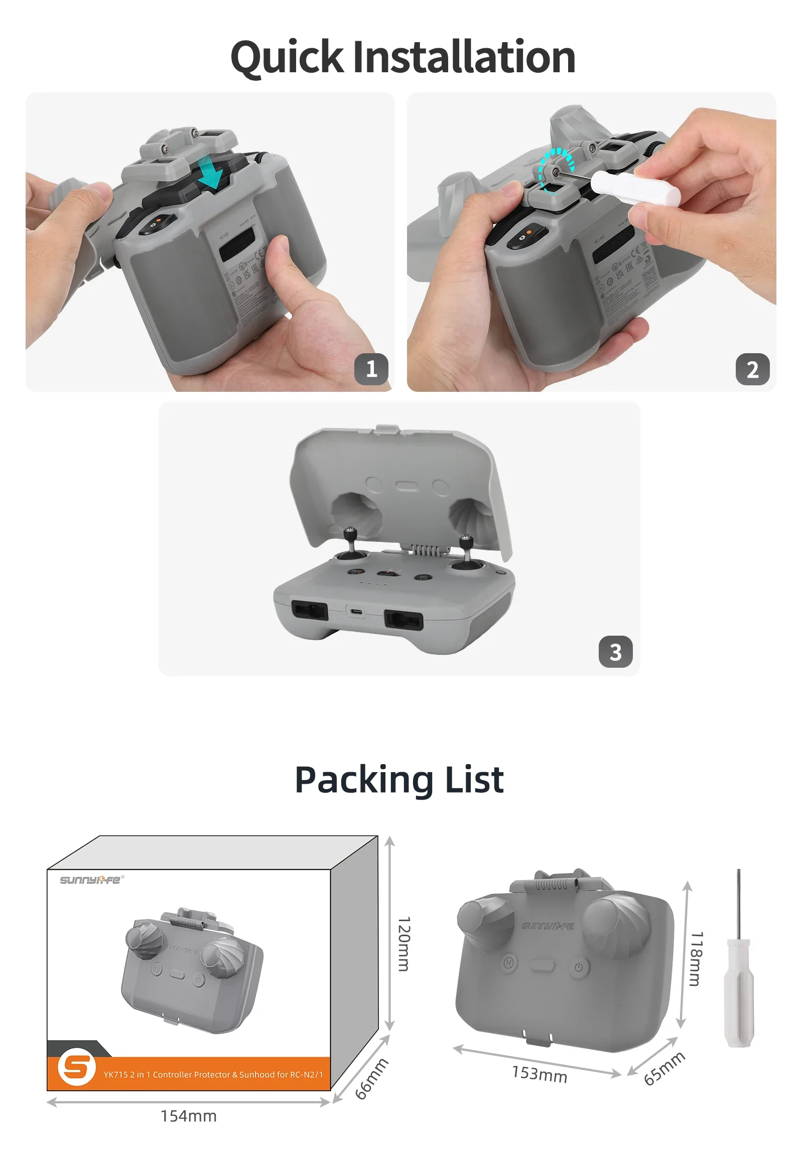2 in 1 Controller Protector Su - đánh giá và giá Drone Dji Rc 3