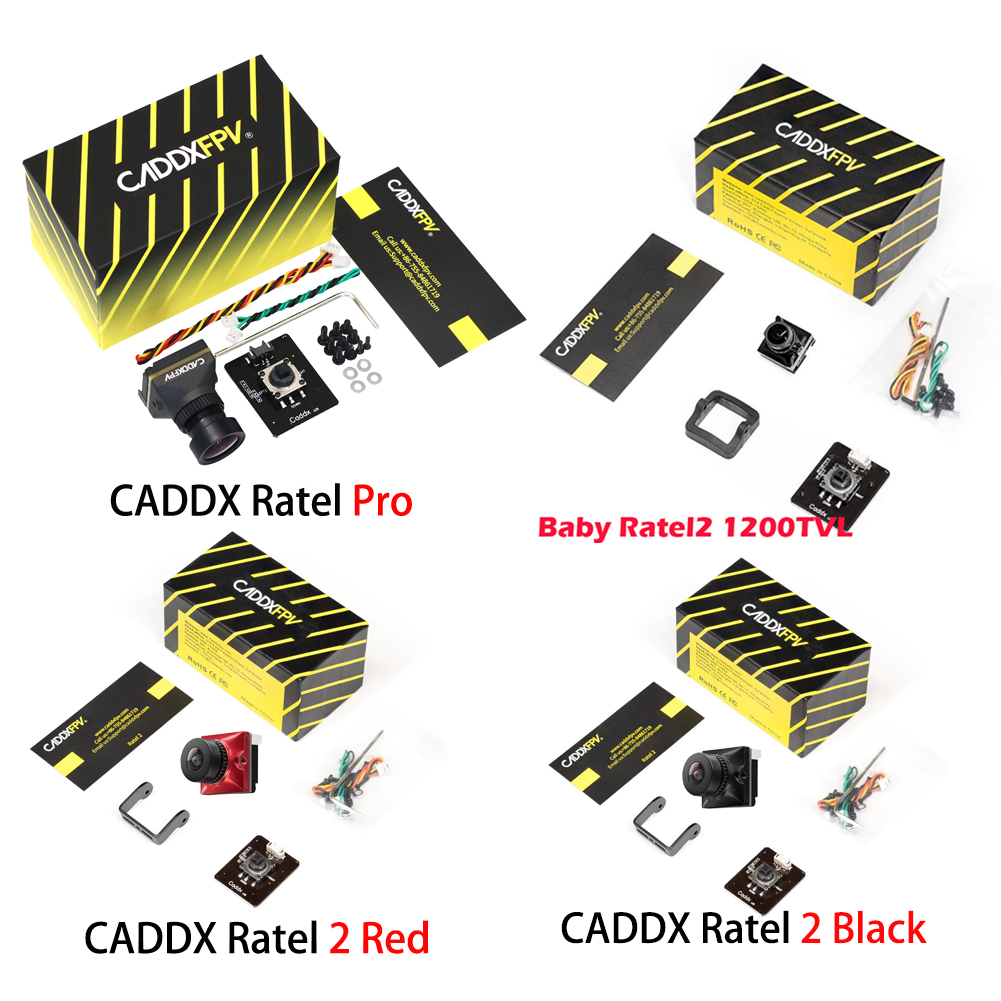 CADDXFPV Ratel Pro Analog / Ba - đánh giá và giá Drone Dji Rc 3