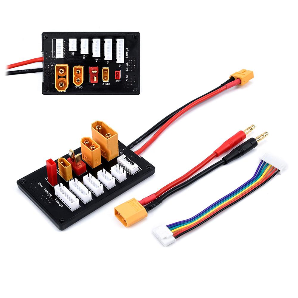 HOBBYMATE XT30 XT60 XT90 JST T - đánh giá và giá Lipo Parallel Charging Board