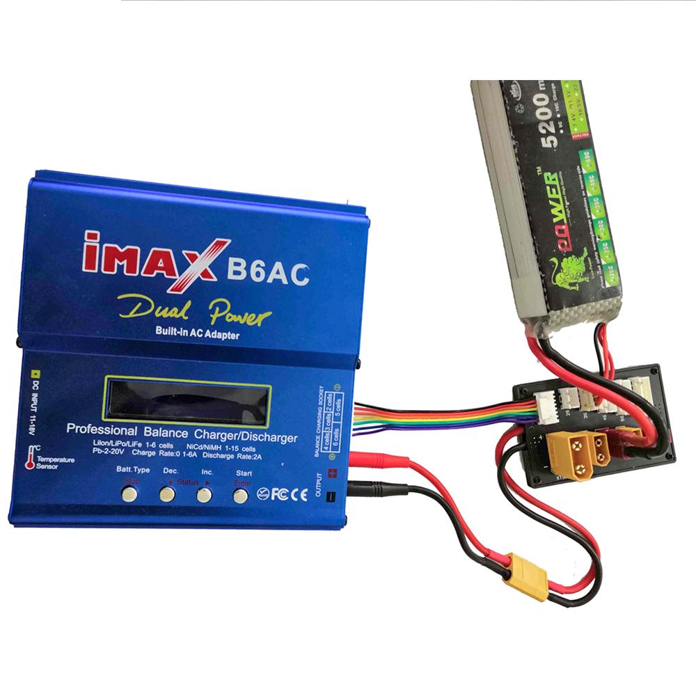 HOBBYMATE XT30 XT60 XT90 JST T - đánh giá và giá Lipo Parallel Charging Board