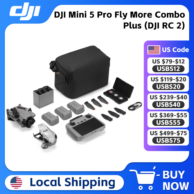 DJI Mini 5 Pro Fly More Combo  - đánh giá và giá Drone Dji Rc Mini 3 Pro