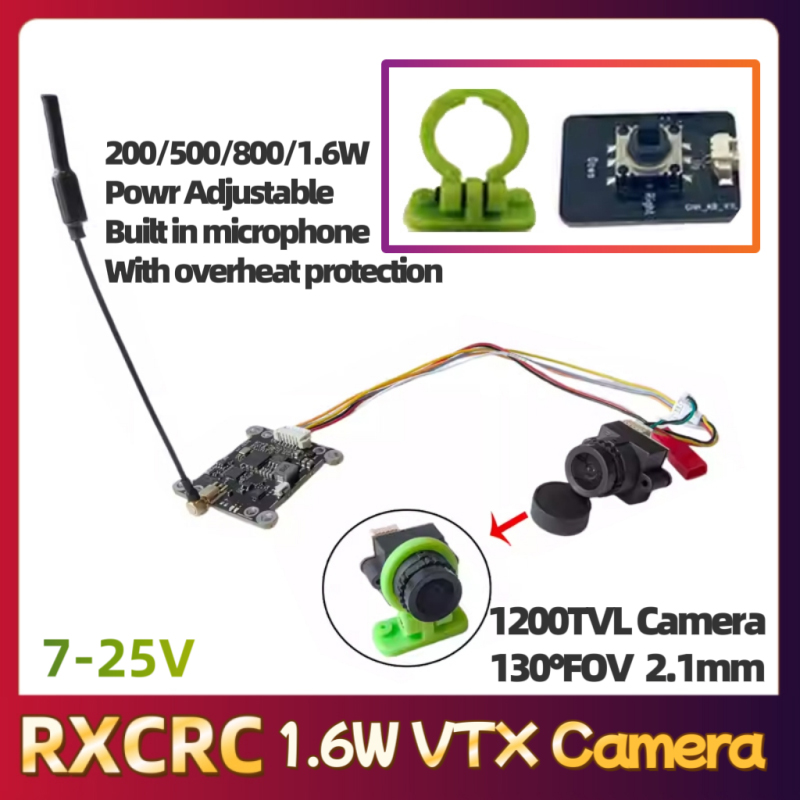 RXCRC 5.8G Module 48CH 1.6W VT - đánh giá và giá Receiver Rc Drone
