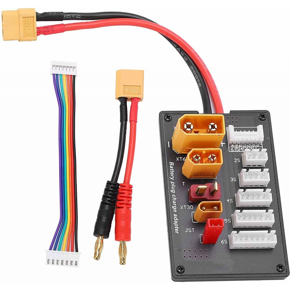 XT30 XT60 XT90 JST T Connector - đánh giá và giá Lipo Parallel Charging Board
