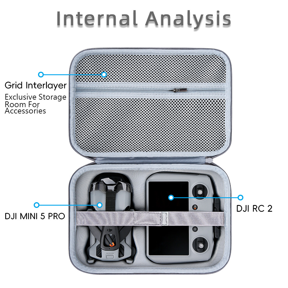 Storage Carry Case for DJI Min - đánh giá và giá Drone Carrying Bag