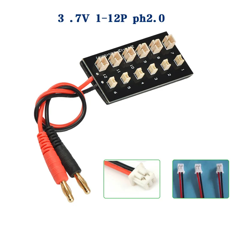 Rc 2-6S 2-8S T / XT60 / XT90 / - đánh giá và giá Lipo Parallel Charging Board
