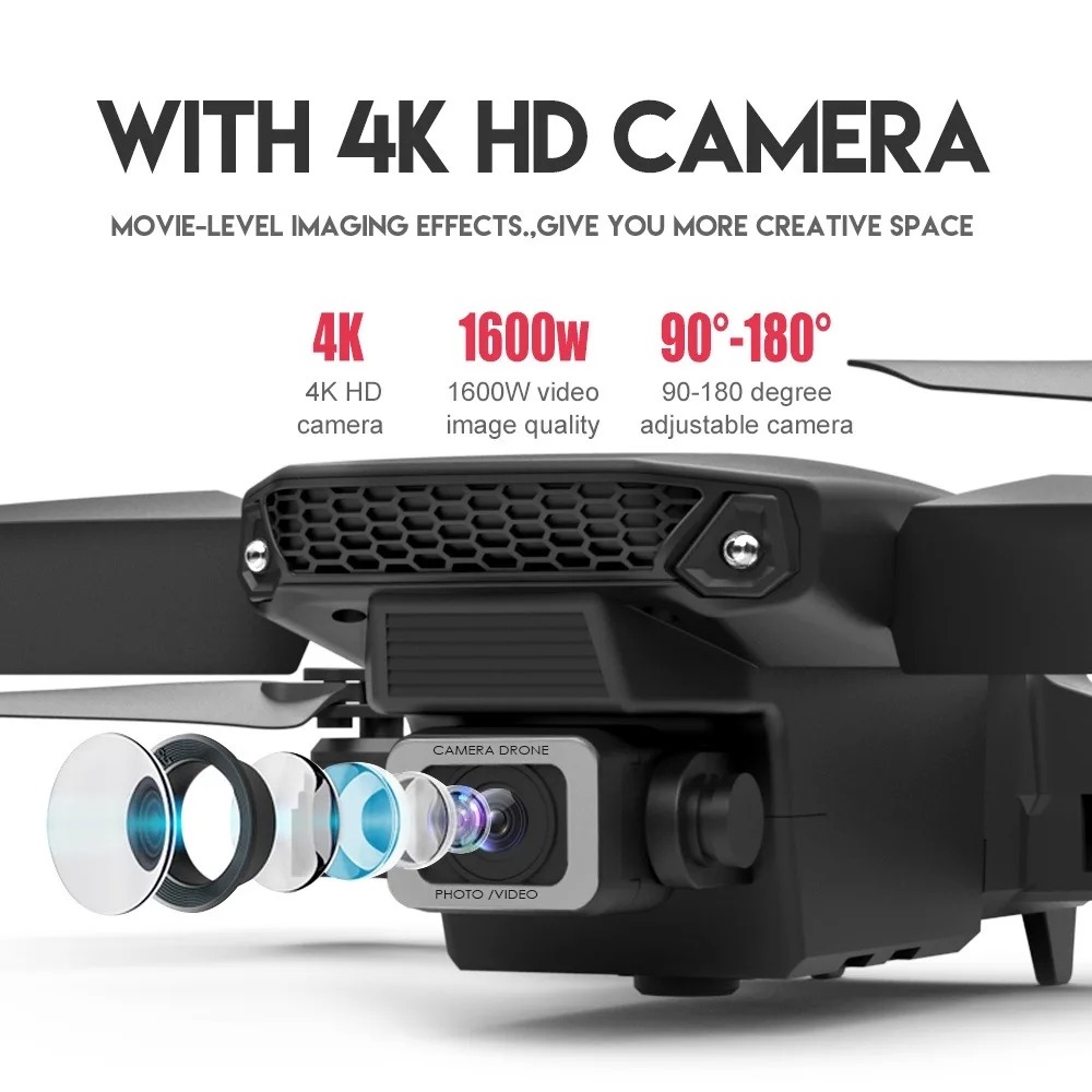 RC Drone New E88Pro 4K Profess - đánh giá và giá Drone Rc E88 Pro