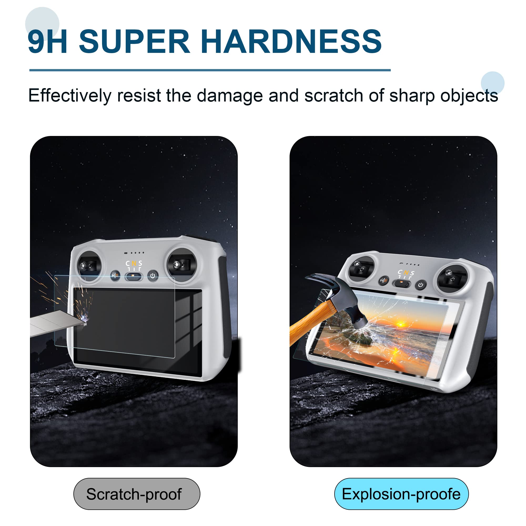 Tempered Glass for DJI Mini 5  - đánh giá và giá Drone Dji Rc 3