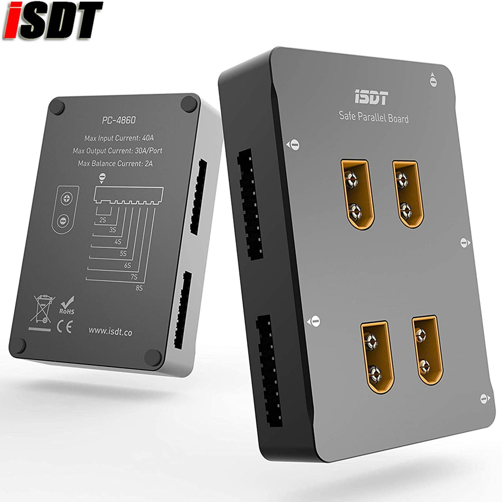 ISDT PC-4860 Lipo Battery Char - đánh giá và giá Lipo Parallel Charging Board