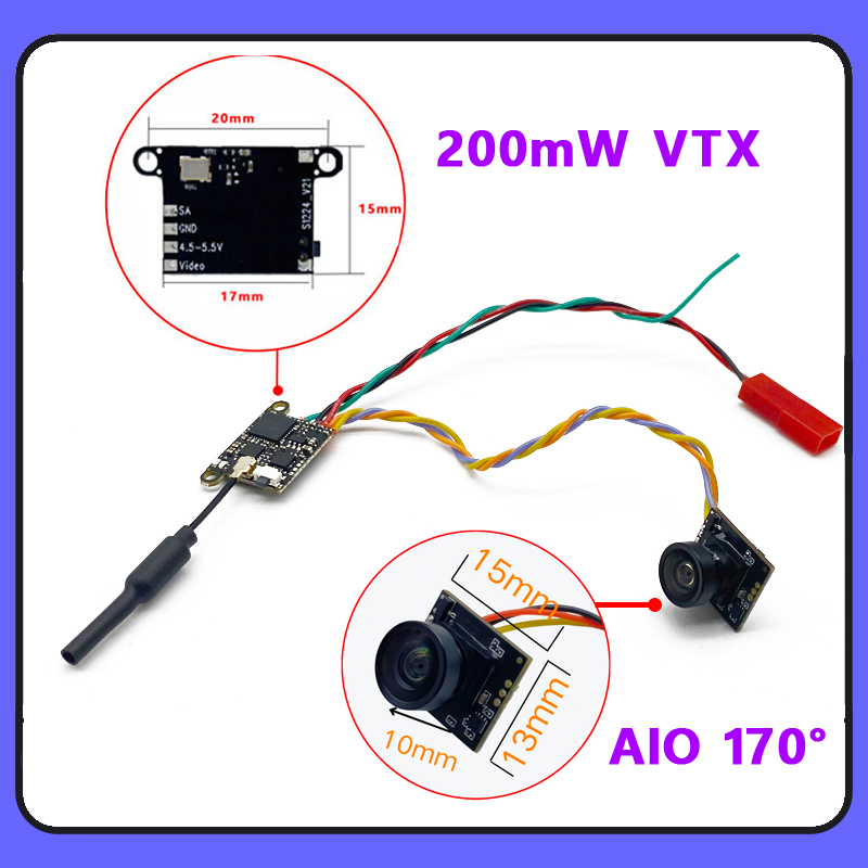 SLONWAKE 5.8G 1200TVL FPV Came - đánh giá và giá Receiver Rc Drone