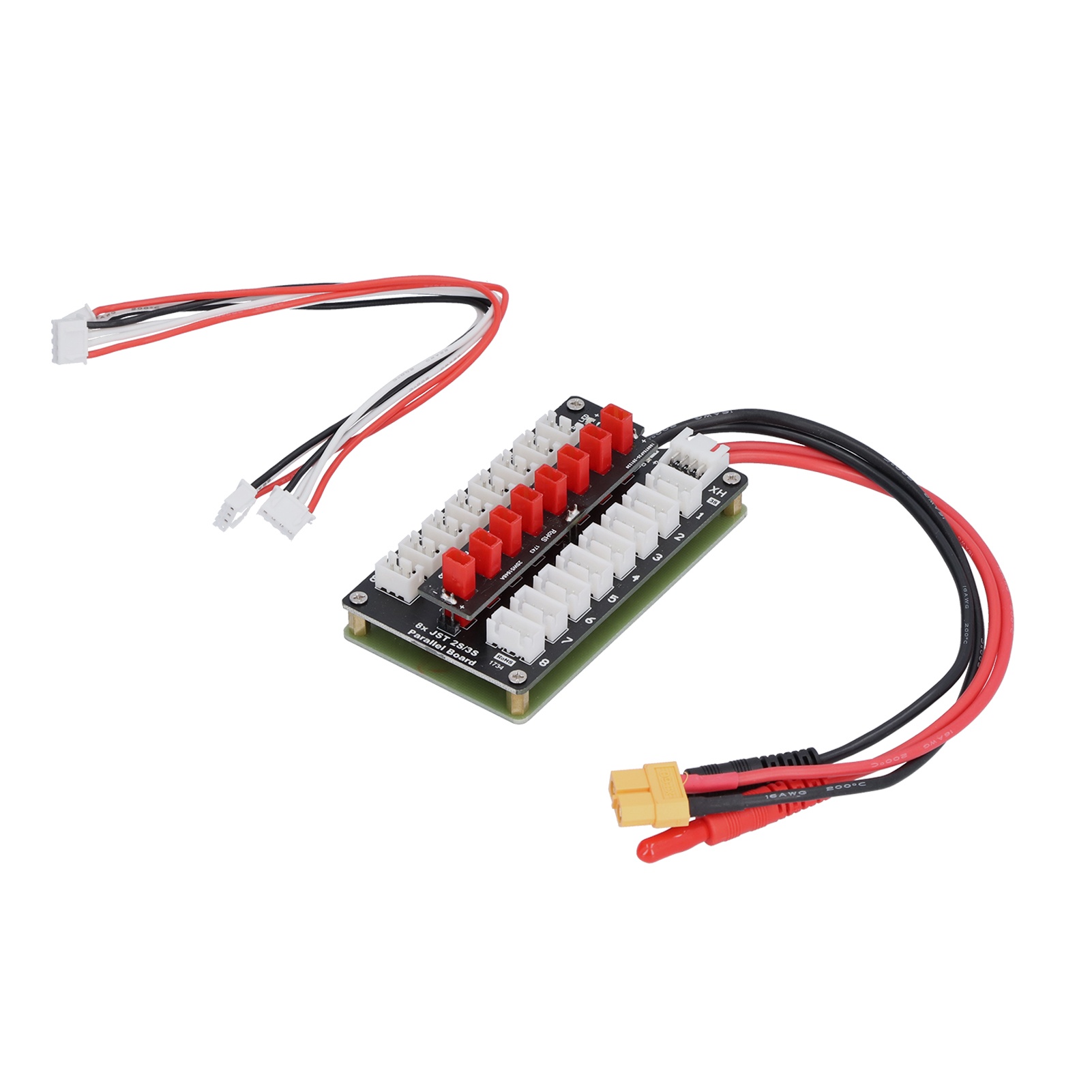LiPo Charging Board JST Plug X - đánh giá và giá Lipo Parallel Charging Board