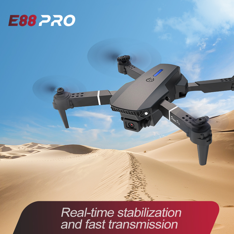 E88 Pro Mini Drone with Dual C - đánh giá và giá Drone Rc E88 Pro