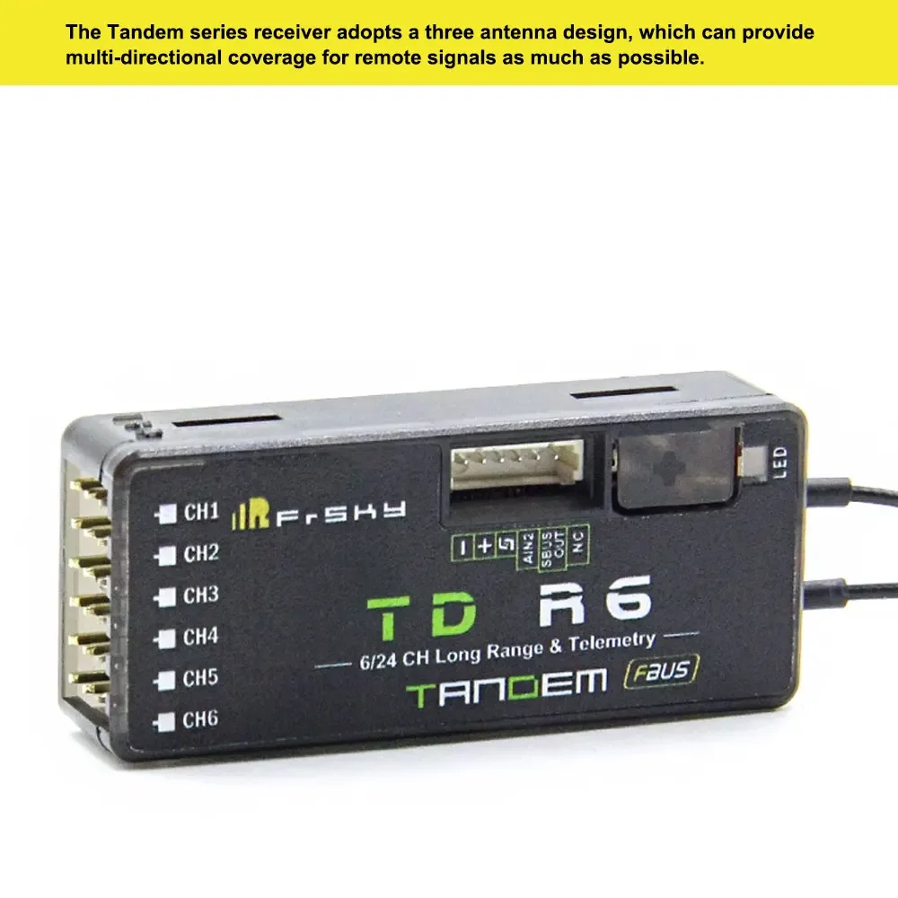 FrSky TD R6 2.4G/900MHz Dual F - đánh giá và giá Frsky Receiver Module