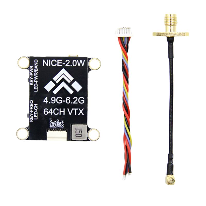 B68A 5.8G 2W VTX 2000Mw 64CH F - đánh giá và giá Drone Without Rc